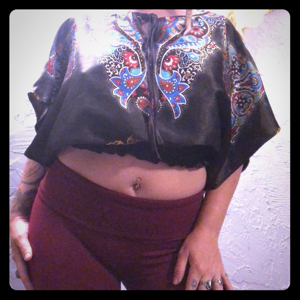 Psychedelic Crop Top